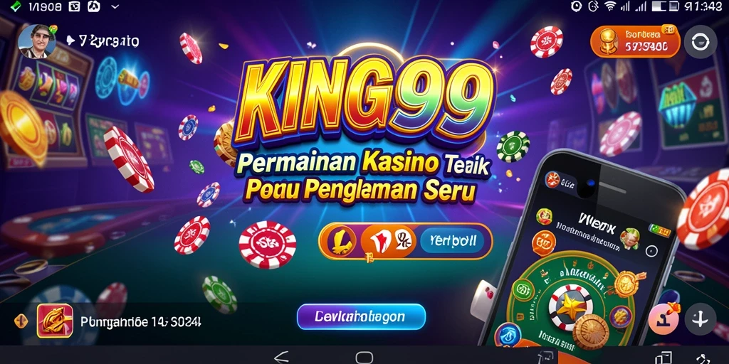Tampilan gameplay Kasino yang menarik dan mendebarkan di KING999.