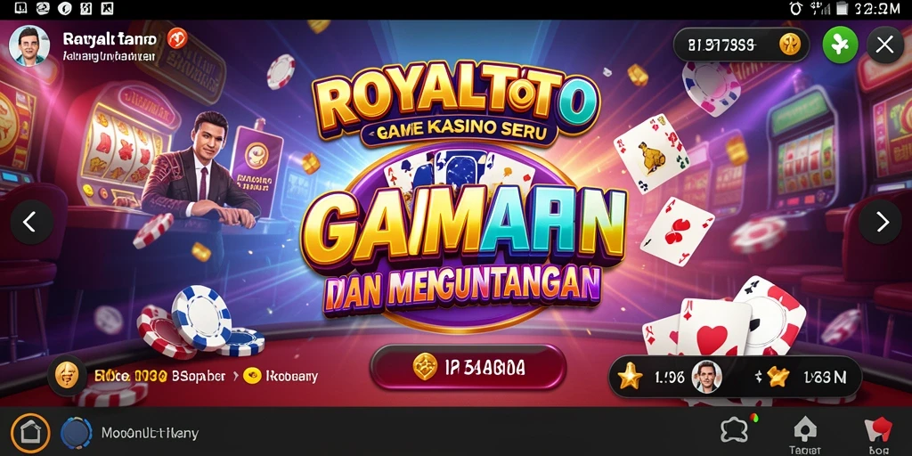 Tampilan gameplay seru dan menarik dari ROYALTOTO.