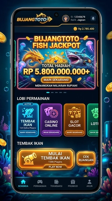 Contoh proses pengunduhan APK di bujangtoto yang sederhana.